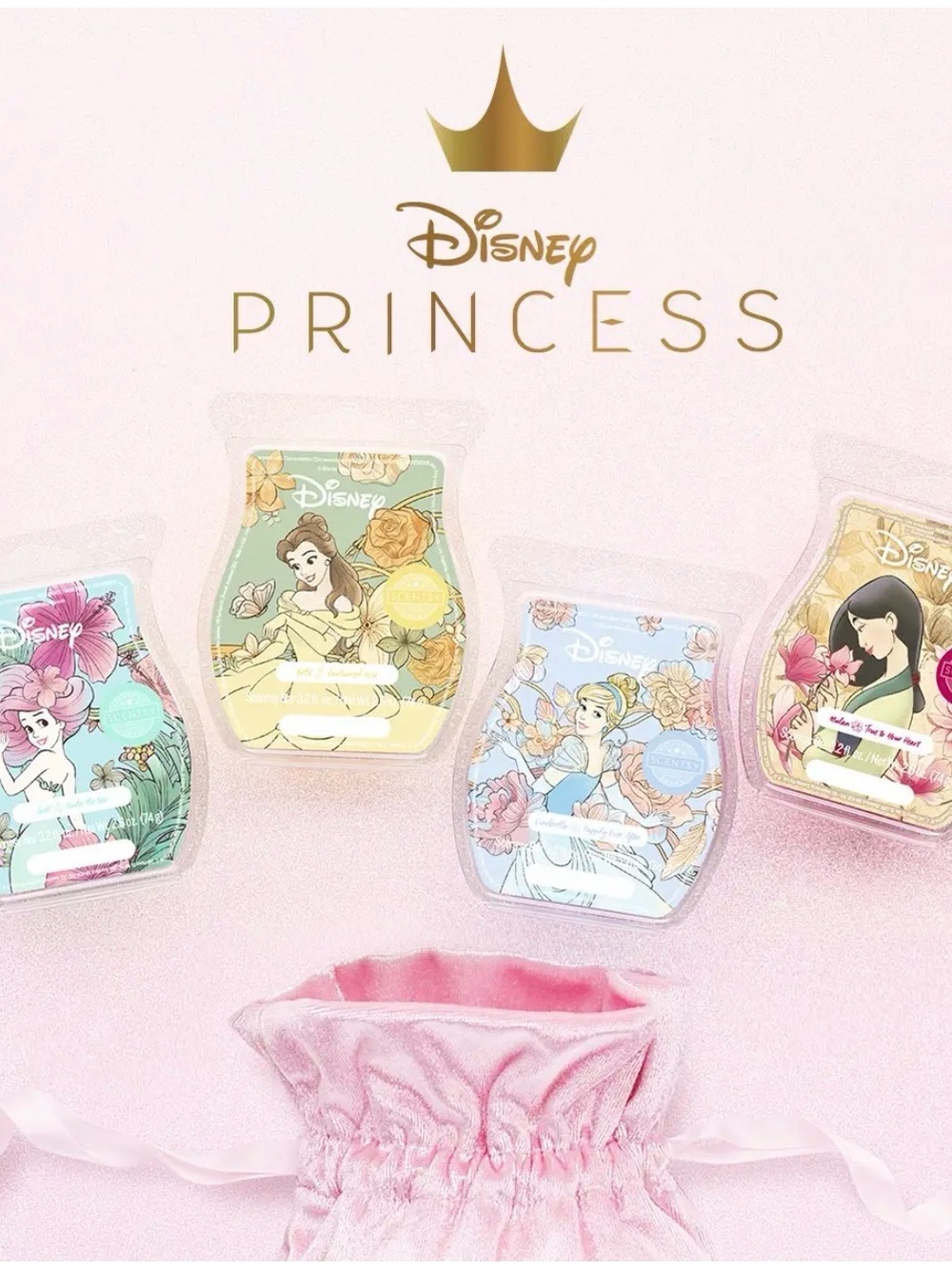 Scentsy limited-edition Disney Princess Wax Collection